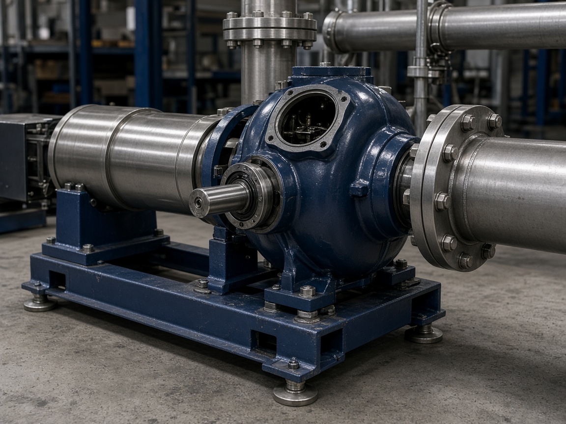 Pumps & Mechanical Equipment — Pump and mechanical maintenance photograph created for MAM’s website