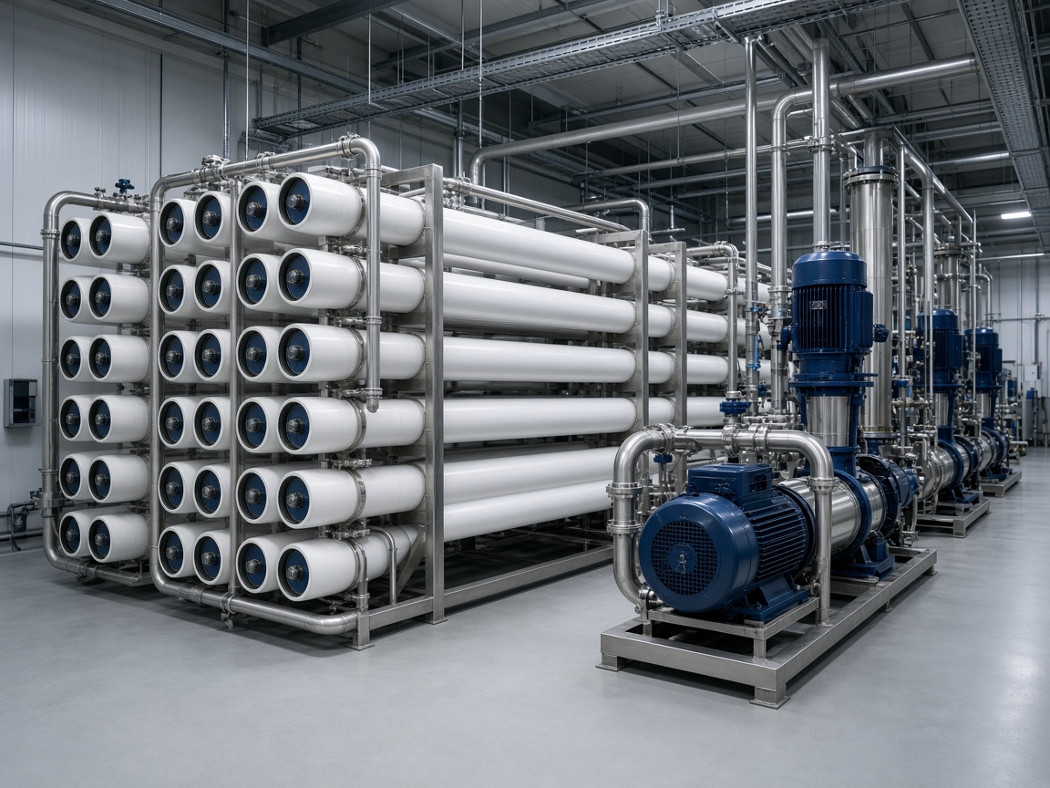 Water Treatment Plants — Water treatment plant photograph created for MAM’s website